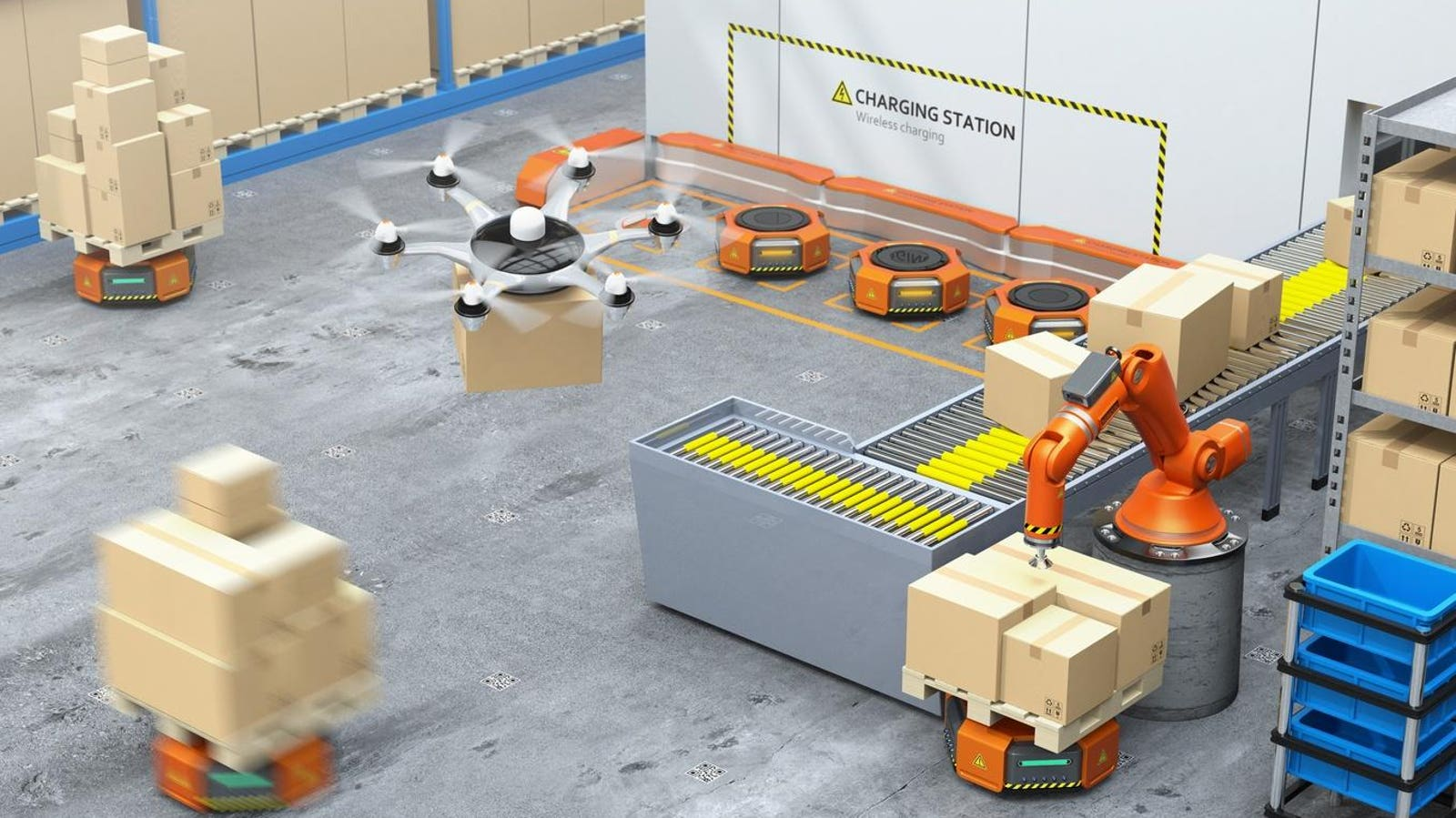 Smart Warehouses of the Future
