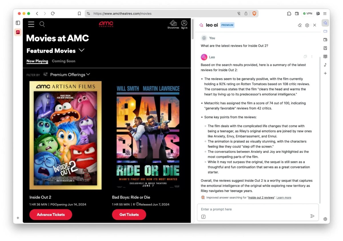 Brave Integrates Leo Chatbot with Search for Enhanced Privacy and Up-to-Date Info
