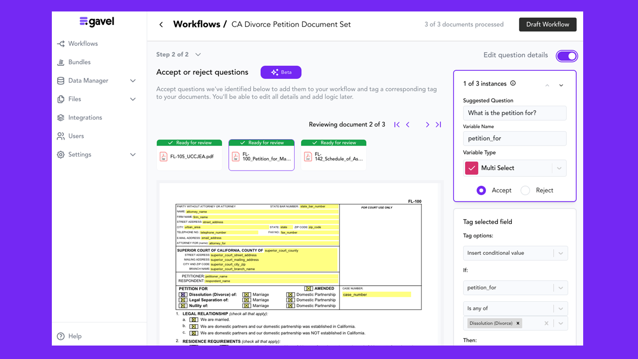 Gavel Unveils AI-Powered PDF Form Automation