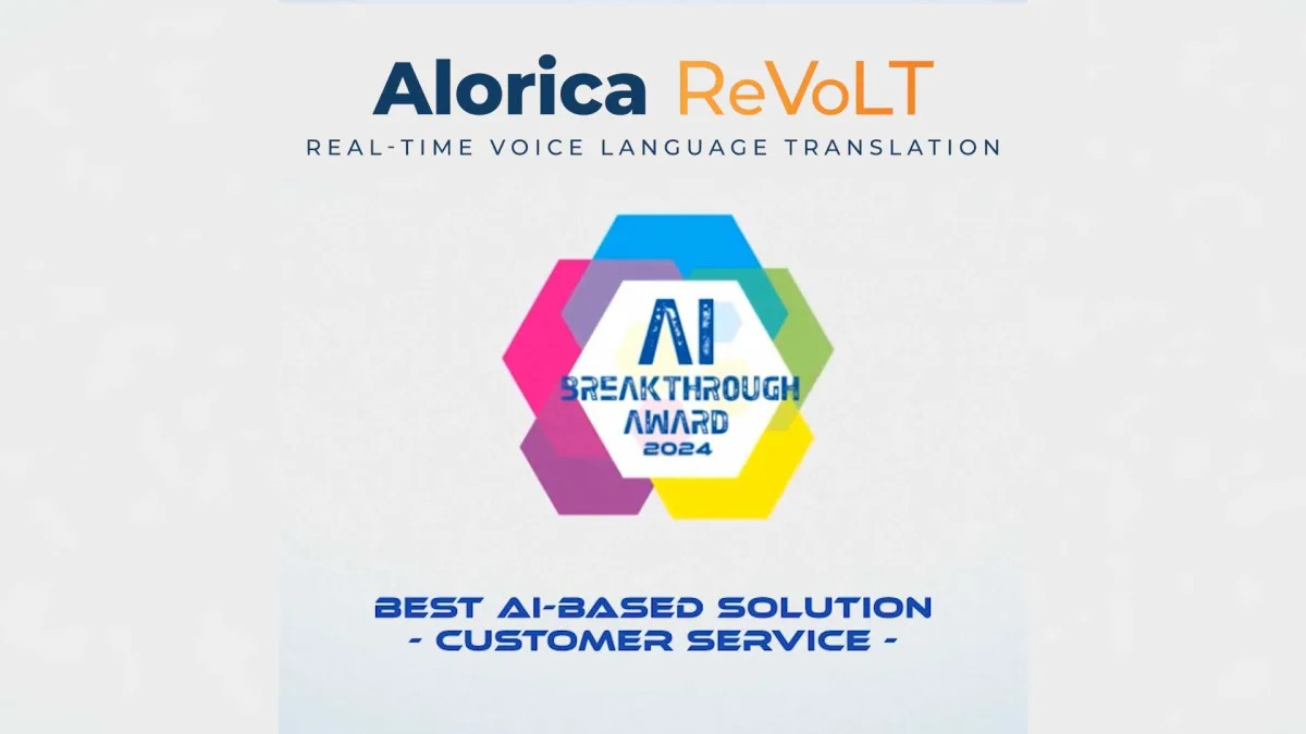 Alorica Wins AI Breakthrough Award
