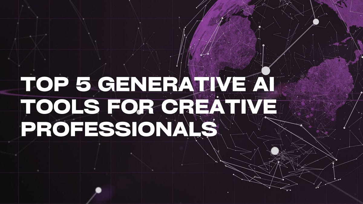 Revolutionizing Creativity – Top 5 Generative AI Tools