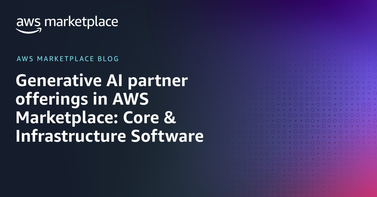 Navigating Generative AI Offerings in AWS Marketplace