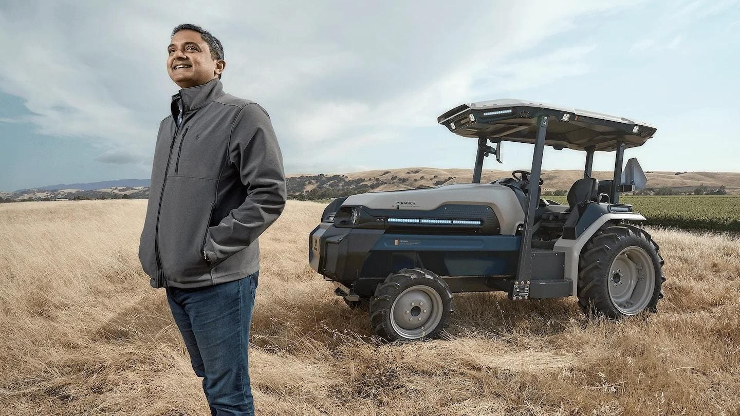 Monarch Tractor Raises $133 Million for Autonomous Electric Tractors