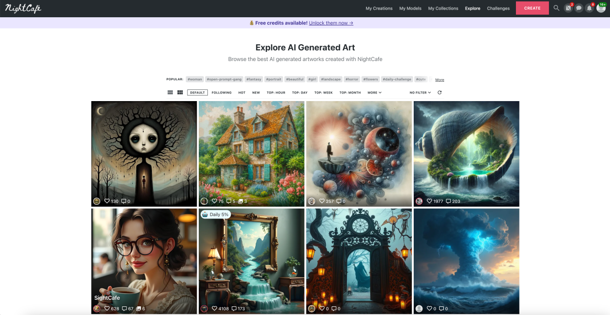NightCafe – The Hidden Gem in AI Art Creation