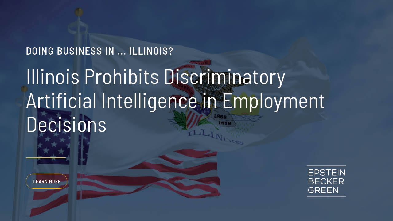 New Illinois Law Regulates AI Use in Employment Decisions