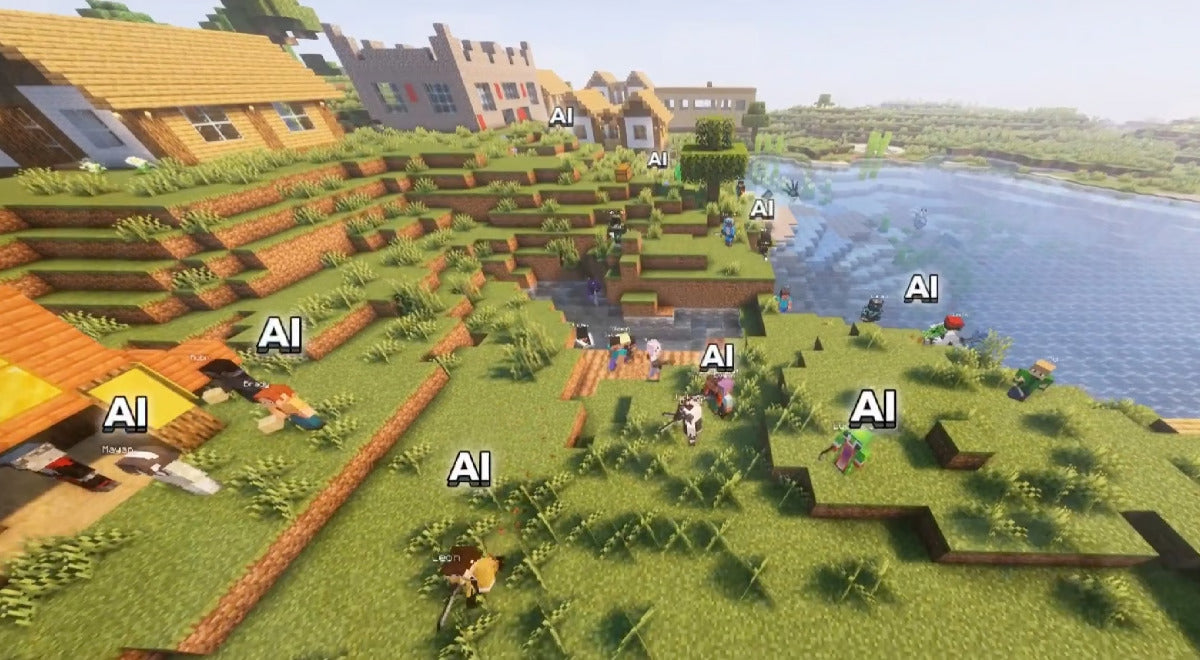 Building Virtual Societies – AI Agents Create Unique Worlds in Minecraft