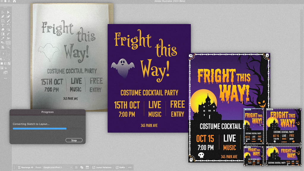 Adobe Unveils AI Tool to Transform Hand-Drawn Sketches into Digital Designs