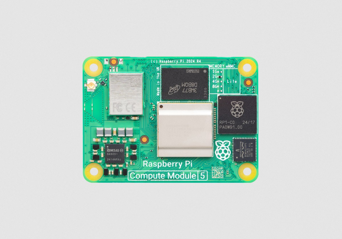 Raspberry Pi Unveils Compute Module 5 for Embedded Applications