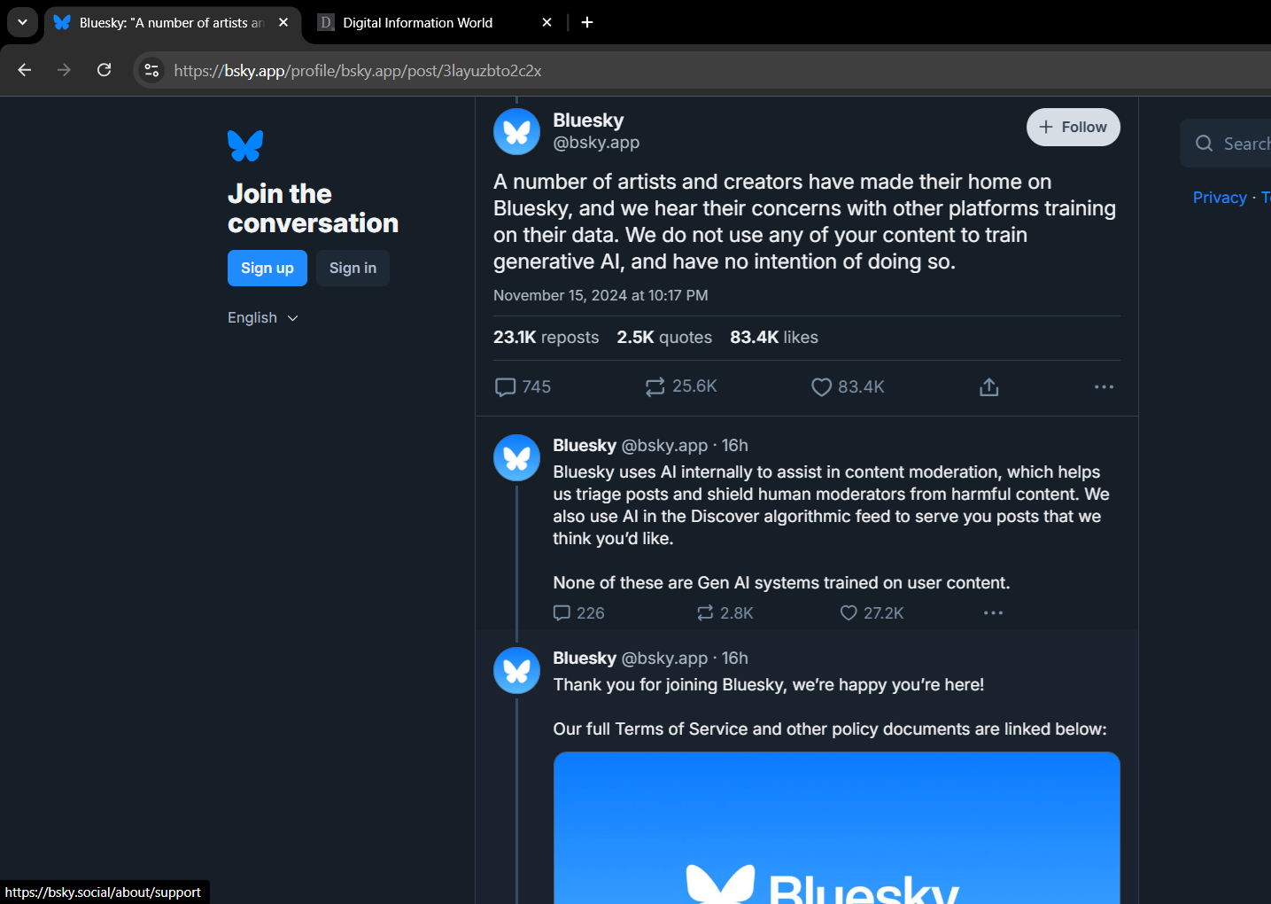 Bluesky Stands Firm Against AI Training on User Content