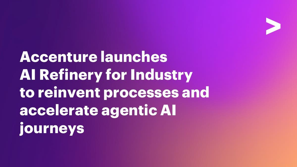 Accenture Launches AI Refinery to Transform Industries with AI Agents