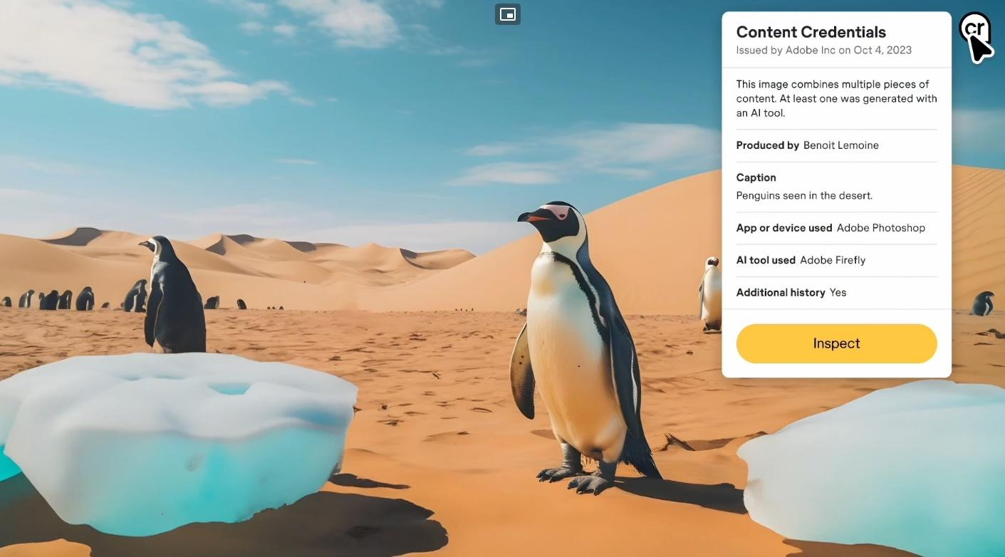 Adobe Advocates for Watermarking AI-Generated Images