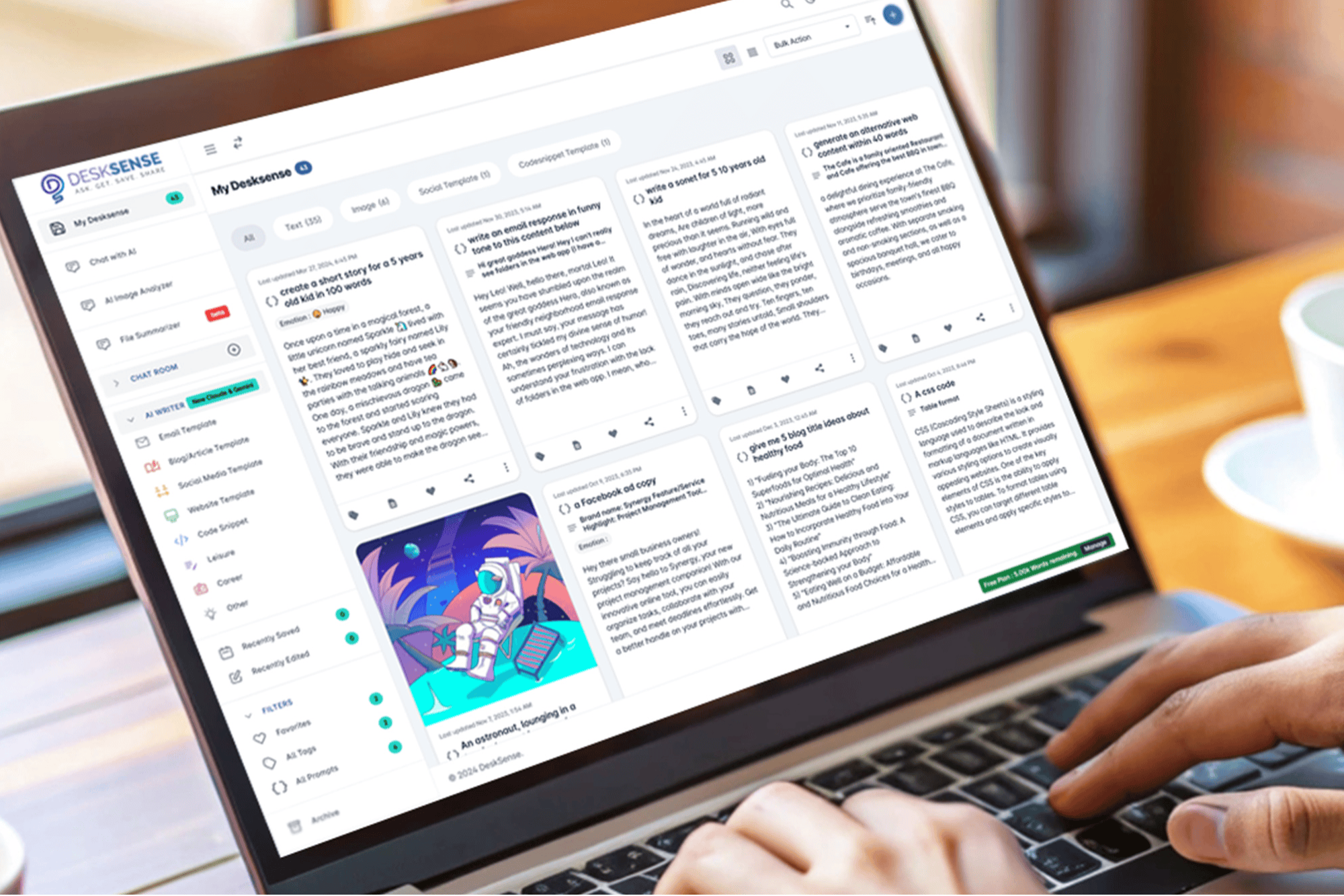 Transform Your Workday with DeskSense AI Extension