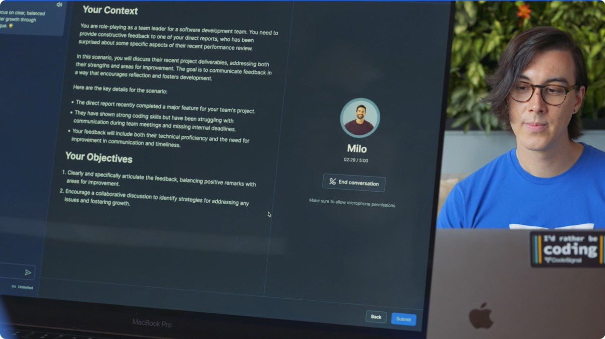 Empowering Professionals – CodeSignal’s AI-Driven Soft Skills Training