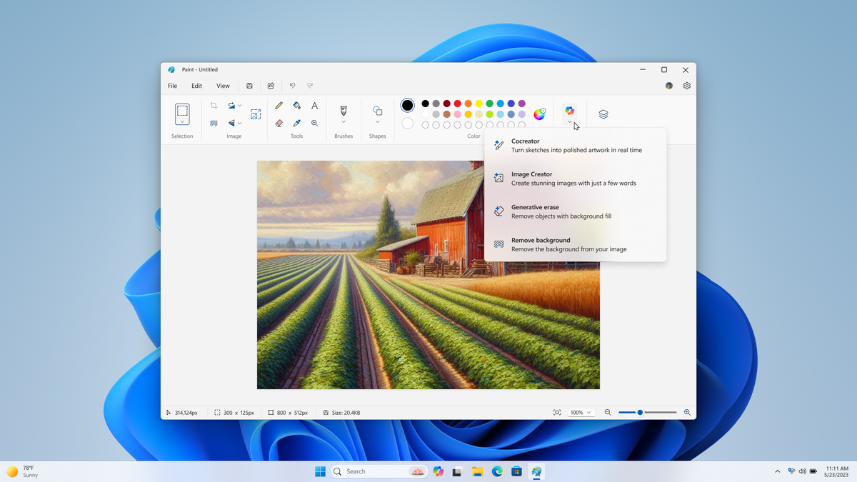 Microsoft Paint Embraces AI with New Features