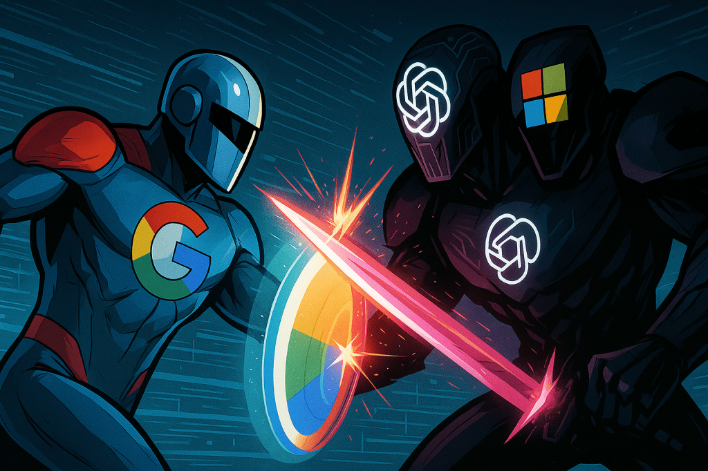 The Generative AI Showdown – Google vs. OpenAI/Microsoft