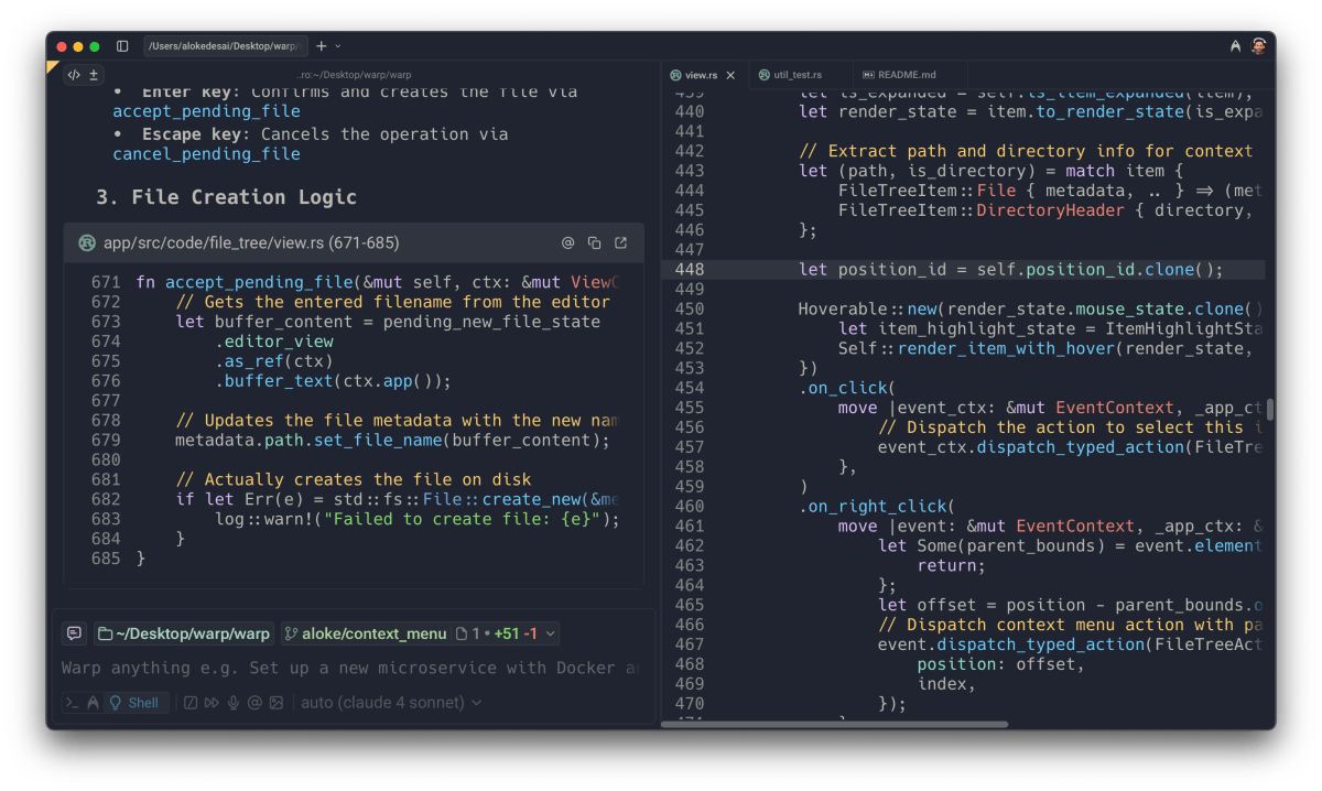 Warp Code – A New Era in AI Coding with Enhanced User Control