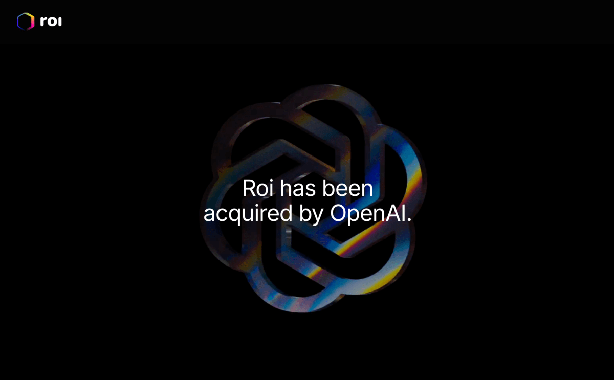 OpenAI Expands Its Horizons with Roi Acquisition