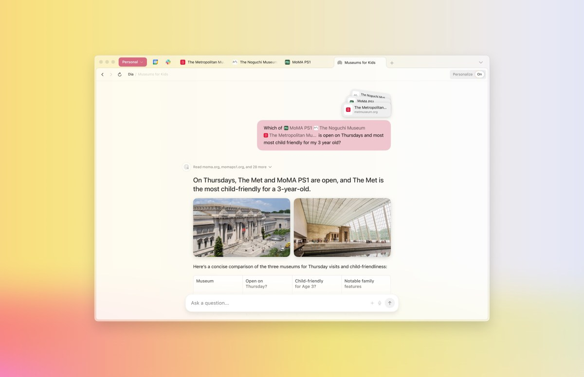 A New Era for Browsing – Dia Combines AI and Arc’s Best Features