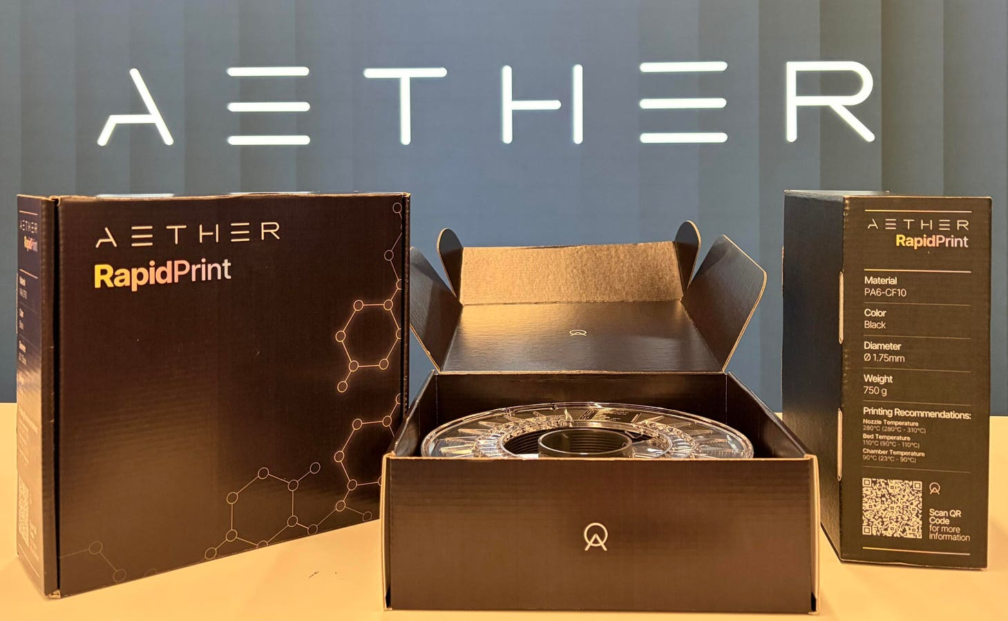 Aether Biomachines Unveils Revolutionary 3D Printing Materials