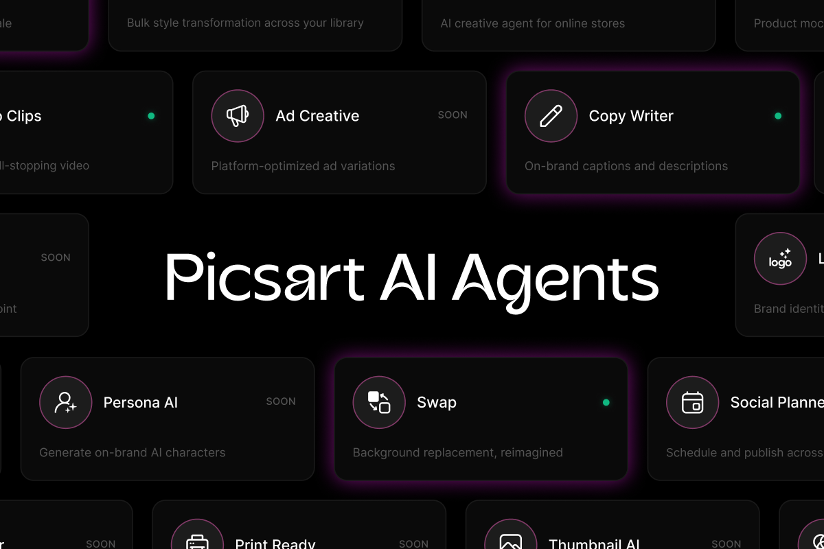 Picsart Launches AI Agent Marketplace for Creators