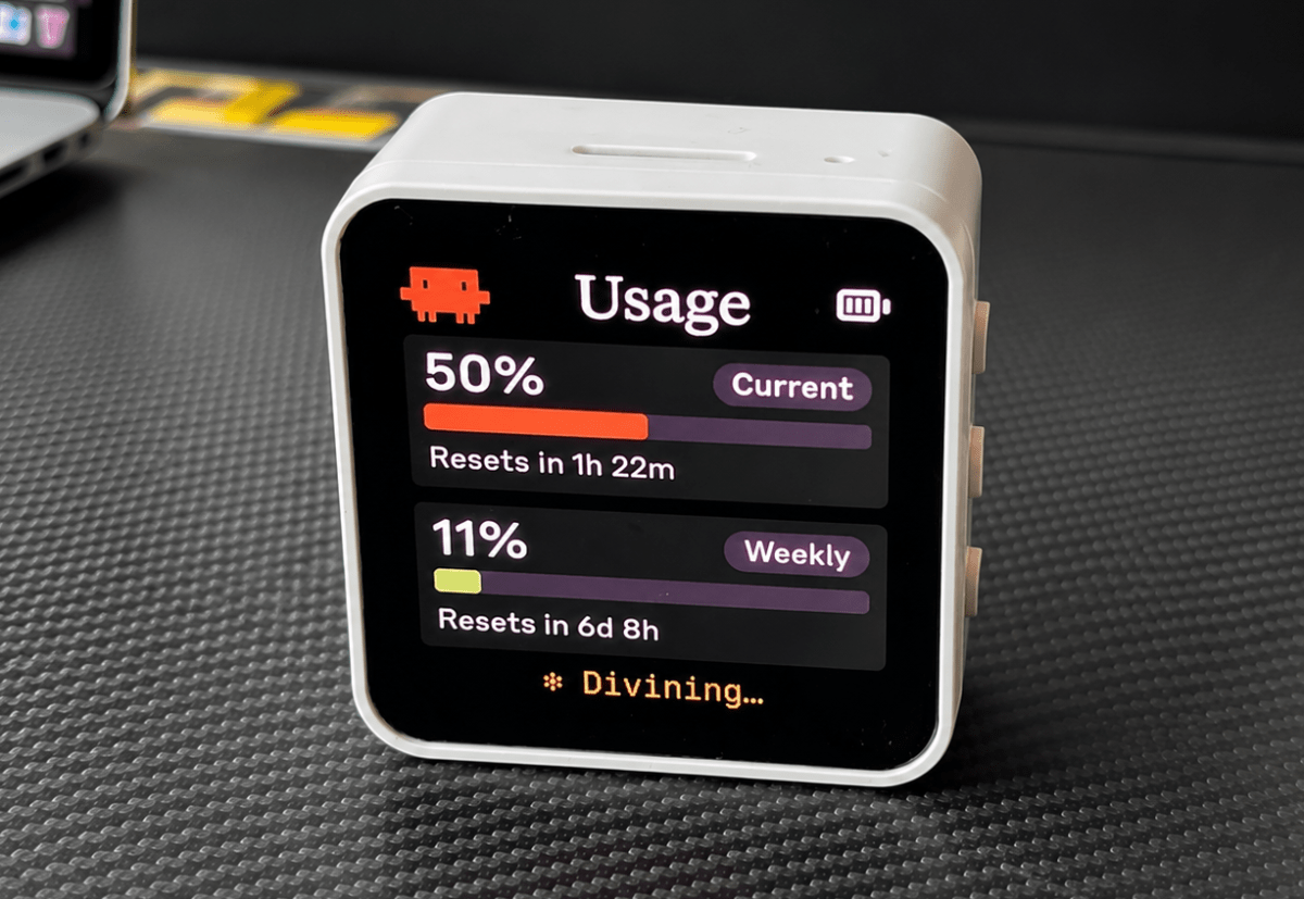 A Fun New Way to Track Your Claude Code Usage with Clawdmeter