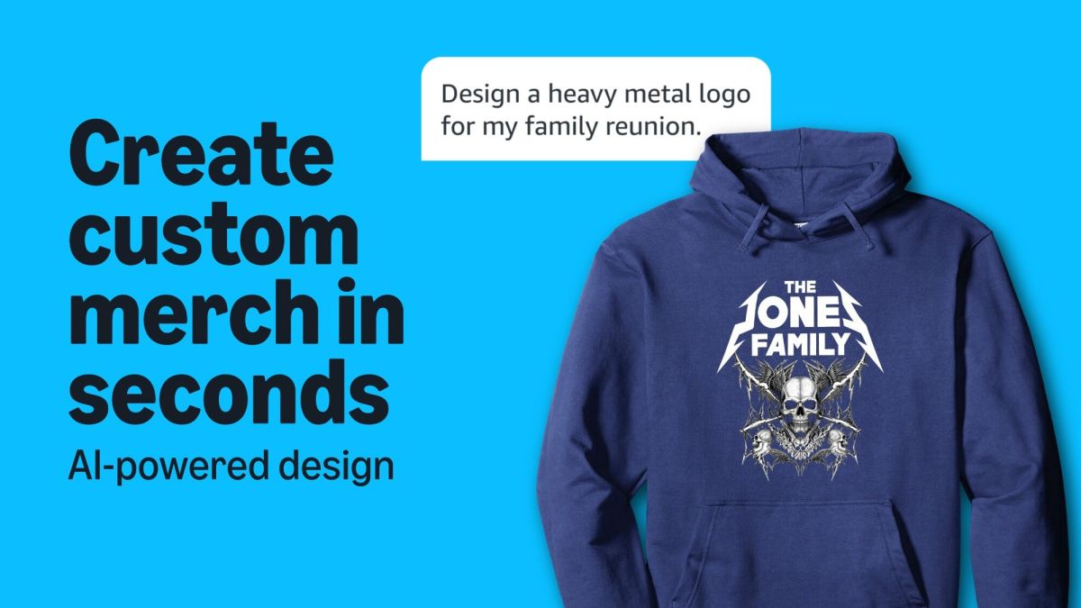 Amazon’s New AI Feature Lets Anyone Create Custom Merchandise